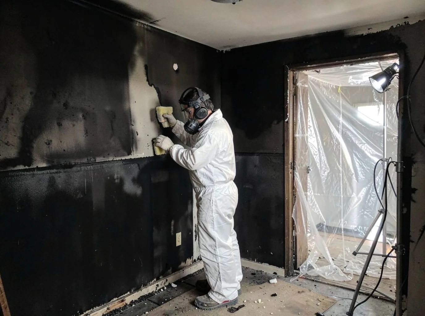 Fire Damage Restoration company in Hunter, KS